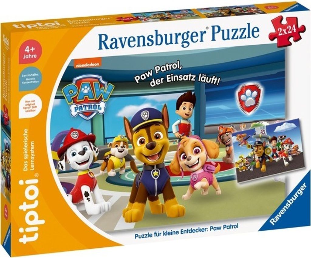 tiptoi Puzzle für kleine Entdecker: Paw Patrol - Obrázek produktu 