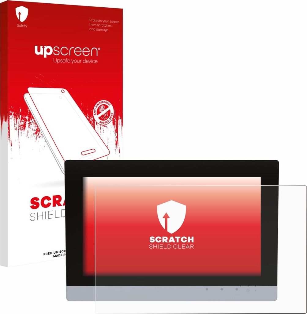 upscreen Schutzfolie für WAGO Visu Panel Touch Panel 600 Displayschutz Displayschutzfolie Folie Klar Transparent