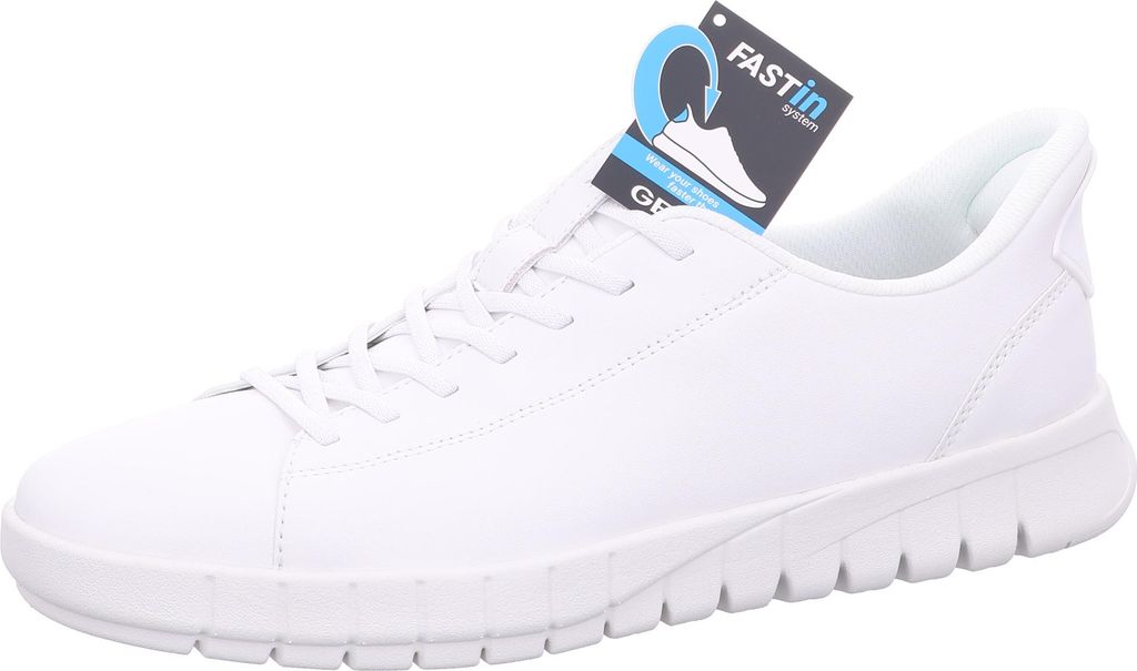 Geox Sportliche Schnürschuhe Herren 32313033333239 Weiß 45 EU
