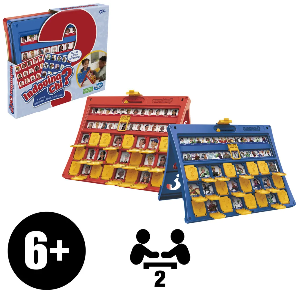 Jeu de Plateau Qui est-ce ? Hasbro Gaming : Devinez le Visage Mystère
