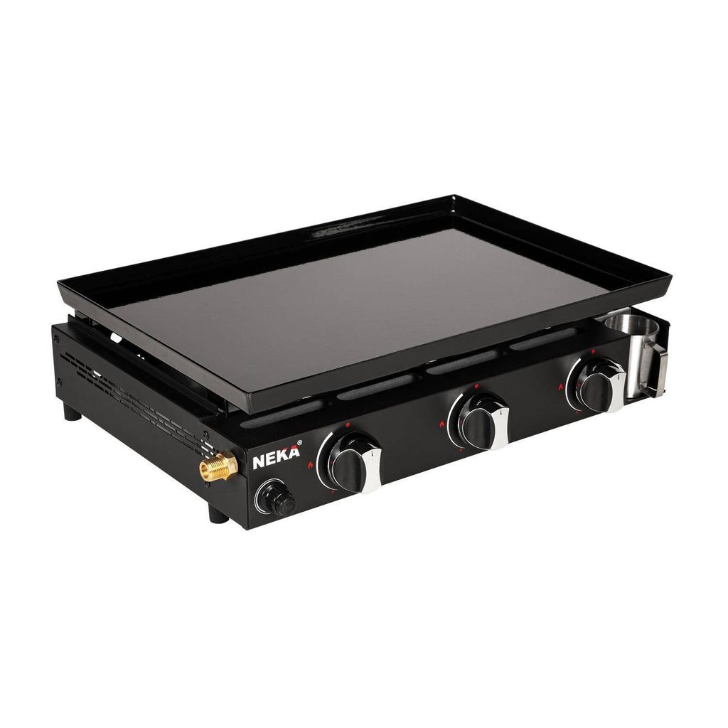 3-Flammen-Gasgrillplatte - 61,5 x 41 x 15 cm