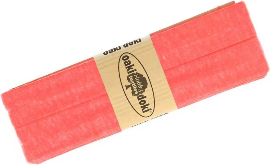 Schrägband Jersey 3m Breite 20mm Oaki Doki Tricot de Luxe Einfassband elastisch