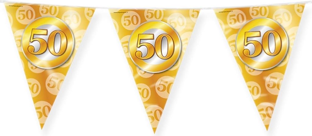Paperdreams Partyfahne 50 Jahre Ehe