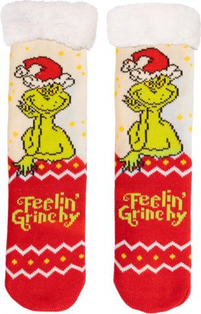 ABS-Hüttensocken - Grinch - - Größe 35-38 Produktbild 