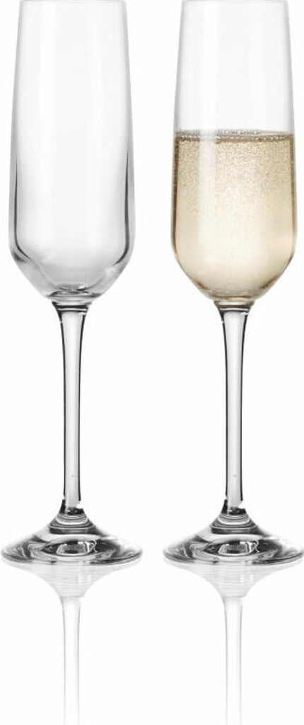 montana Sektglas :vivid, Sektflöte, Champagnerglas, Kristallglas, Klar, 190 ml, 042965