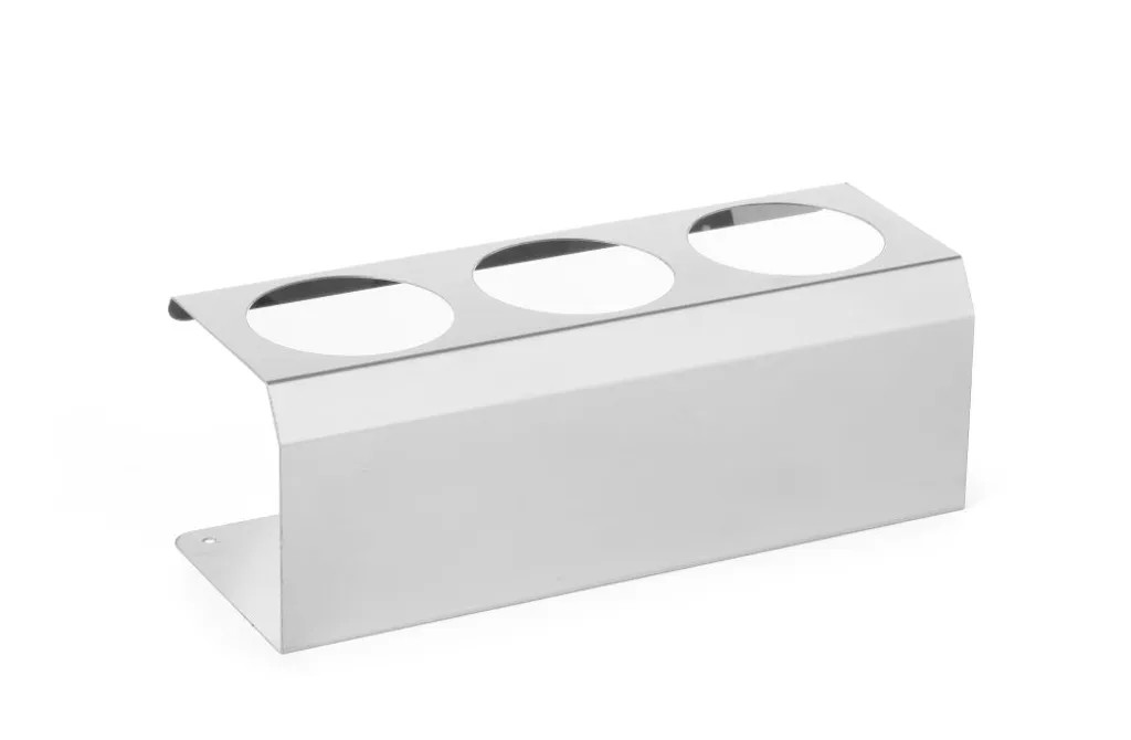 Porta Salse Acciaio HENDI 3 Fori 70mm | Per Food Truck e Paninerie