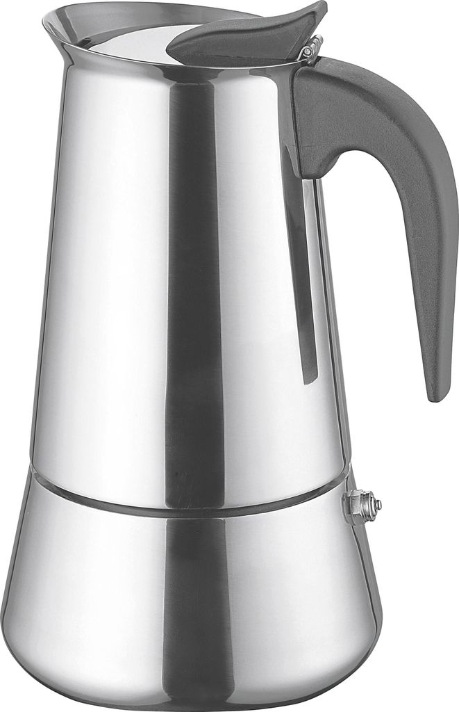 WEIS macchina per caffè espresso 9 tazze in acciaio inox Immagine del prodotto 