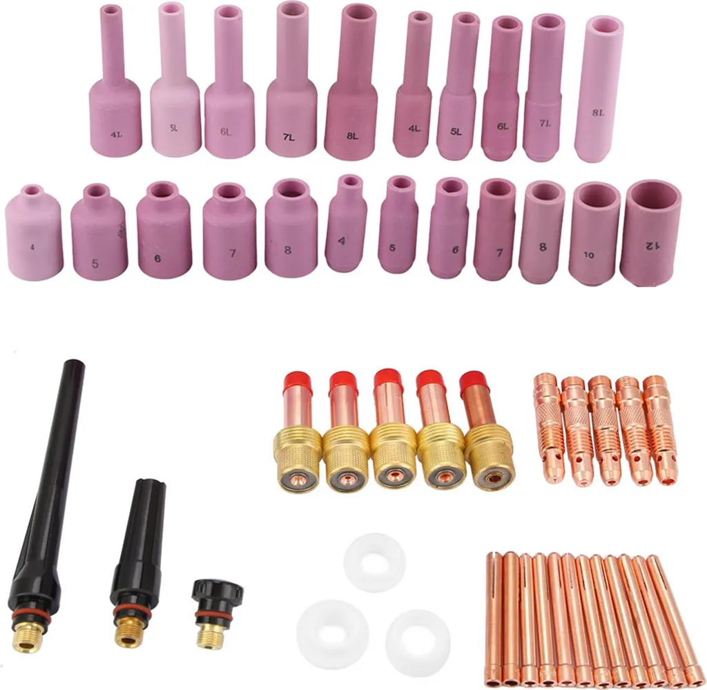 Kit 50 consommables WP-17/18/26 pour torche de soudage TIG pièces usure