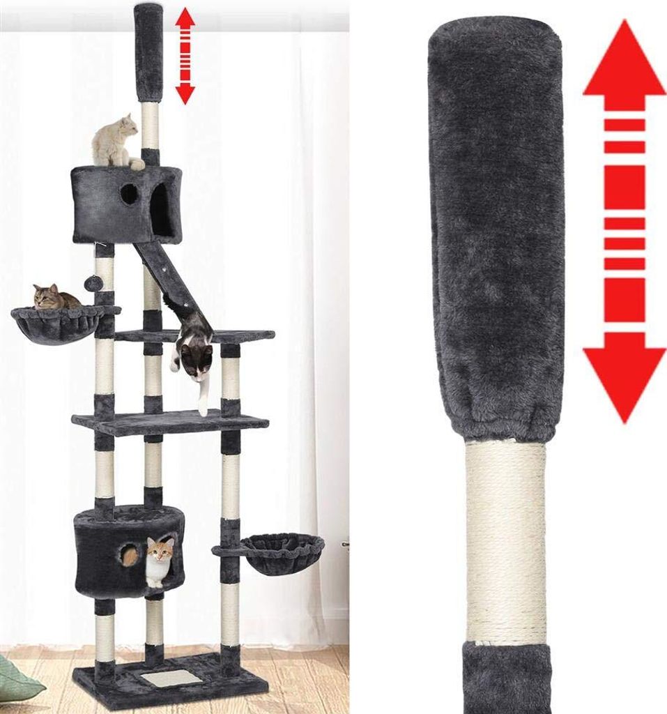 Yaheetech Kratzbäume Kratzbaum XXL Deckenhohe  Produktbild 3