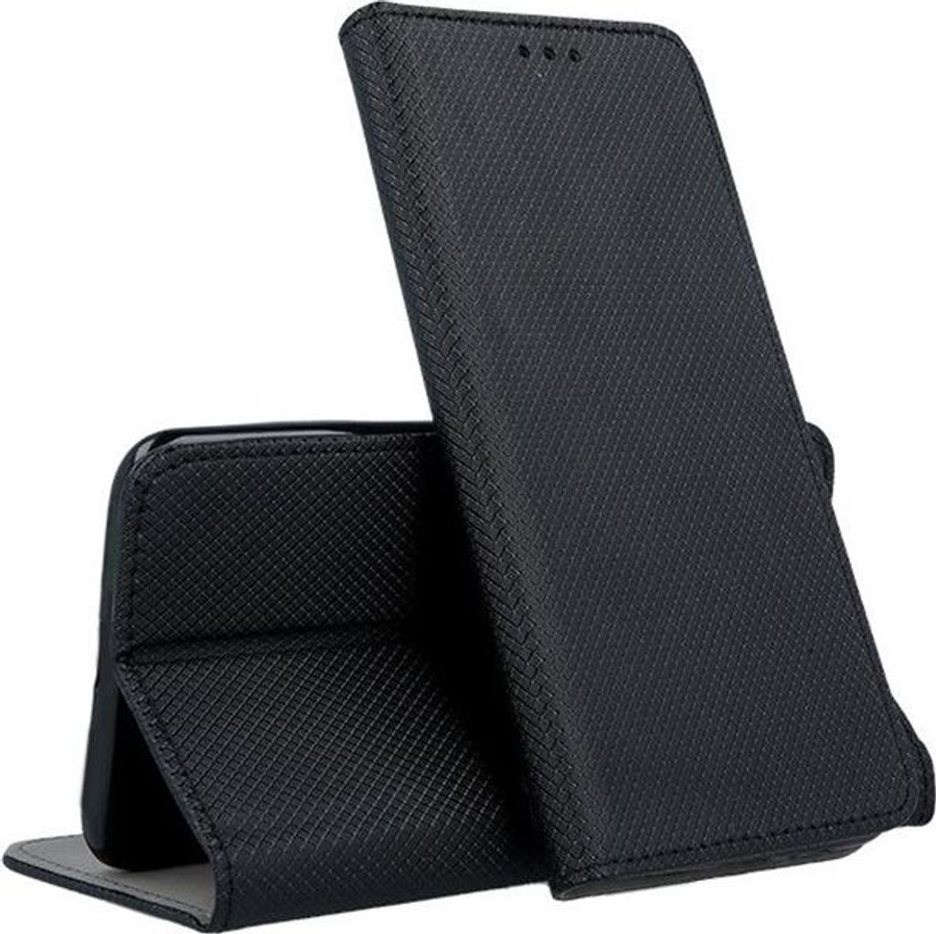 APPLE IPHONE 12 MINI (5.4 Zoll) - Handy Tasche Schutz Hülle SMART MAGNET Book Case SCHWARZ