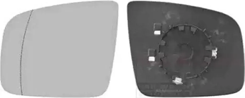 Glace de Rétroviseur HAGUS 3081831 avec Support pour Mercedes-Benz 308
