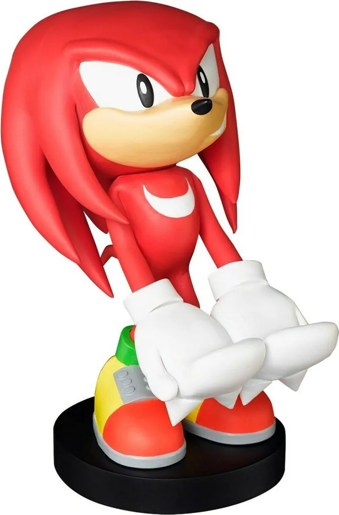 Statue Support Knuckles Sonic 21cm avec Bras Robustes Cable Guy Rouge - 12