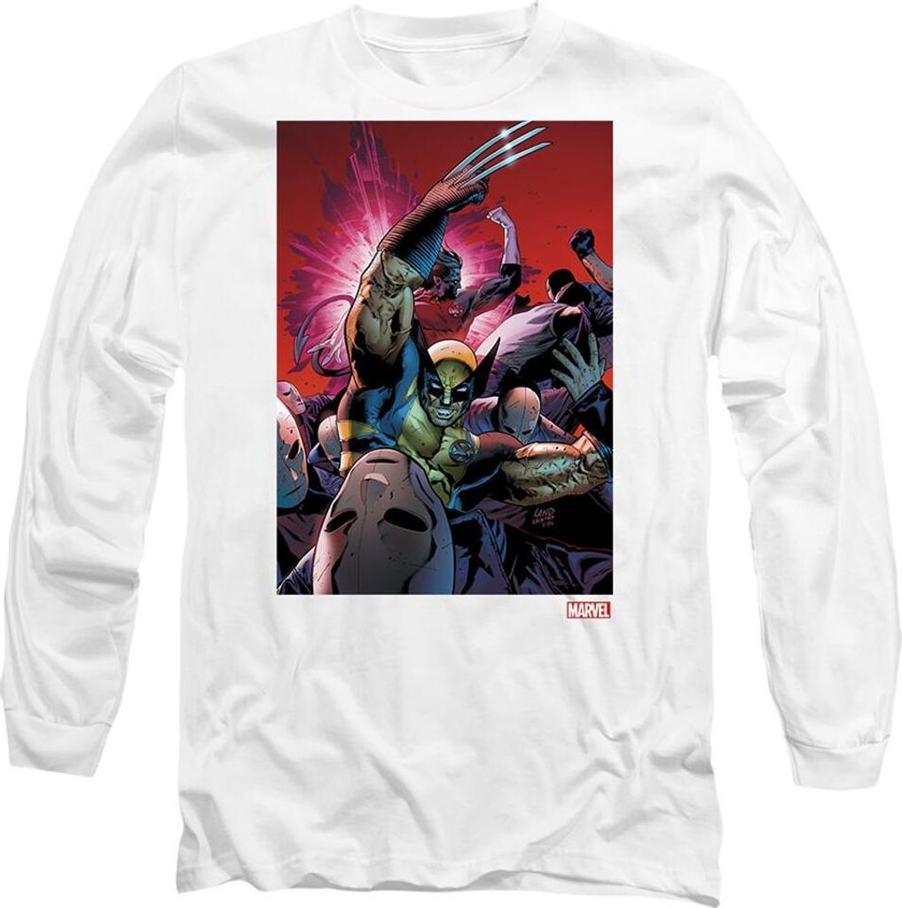 Marvel - "X-Men" T-Shirt für Herren/Damen Uni TV14139 (M) (Weiß)