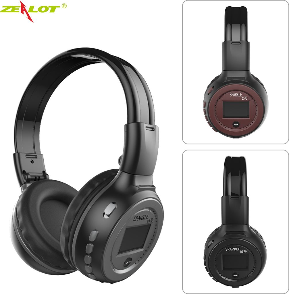 Gaming Headset, kabellos Headset Wireless-Headset , Over-Ear-Kopfhoerer, Geraeuschunterdrueckung, LED-Anzeige, Bluetooth Headset, Headset mit Mikrofon