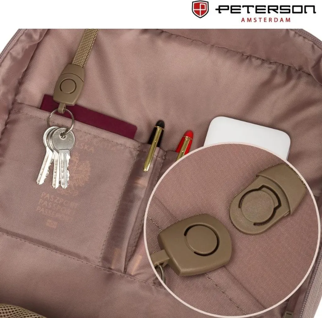 Zaino Business Peterson PTN24421: Professionalità e Funzionalità USB - 21