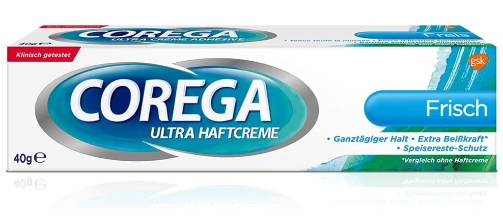 Corega, Gebisscreme, frisch, 40g Produktbild 