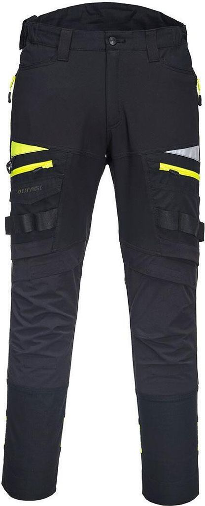 Portwest - Arbeitshosen für Herren PW396 (44R) (Schwarz)