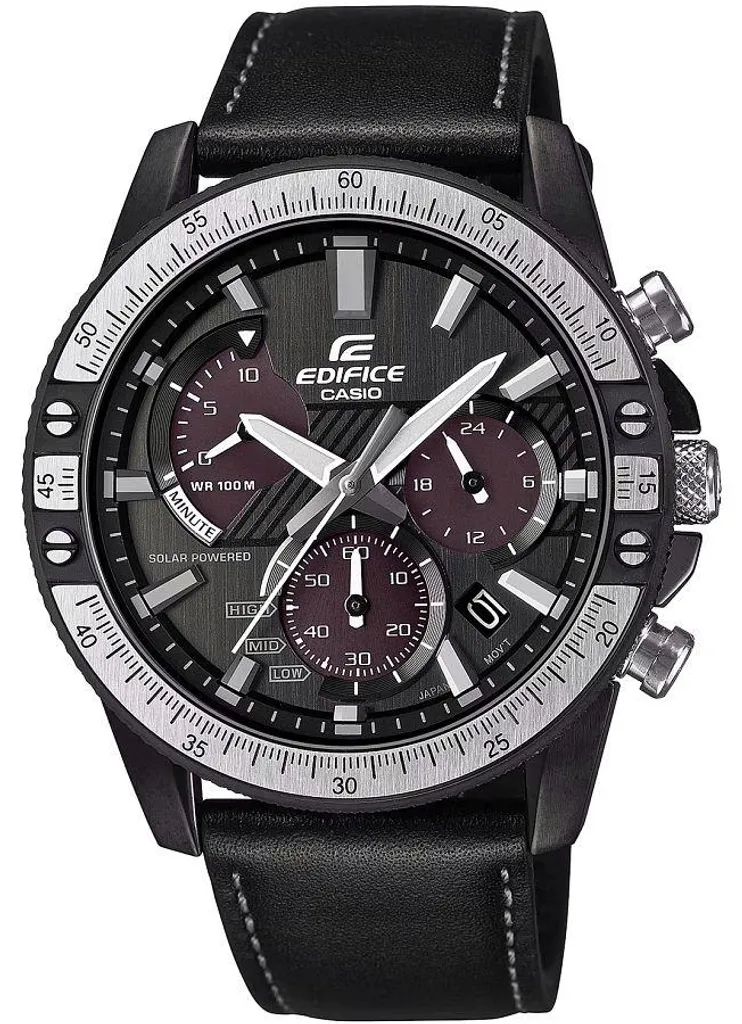 Casio Edifice EQS-930TL-1AVUEF Montre Solaire Noire Sans Changement Pile