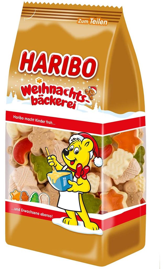Haribo Weihnachtsbäckerei 250g Produktbild 