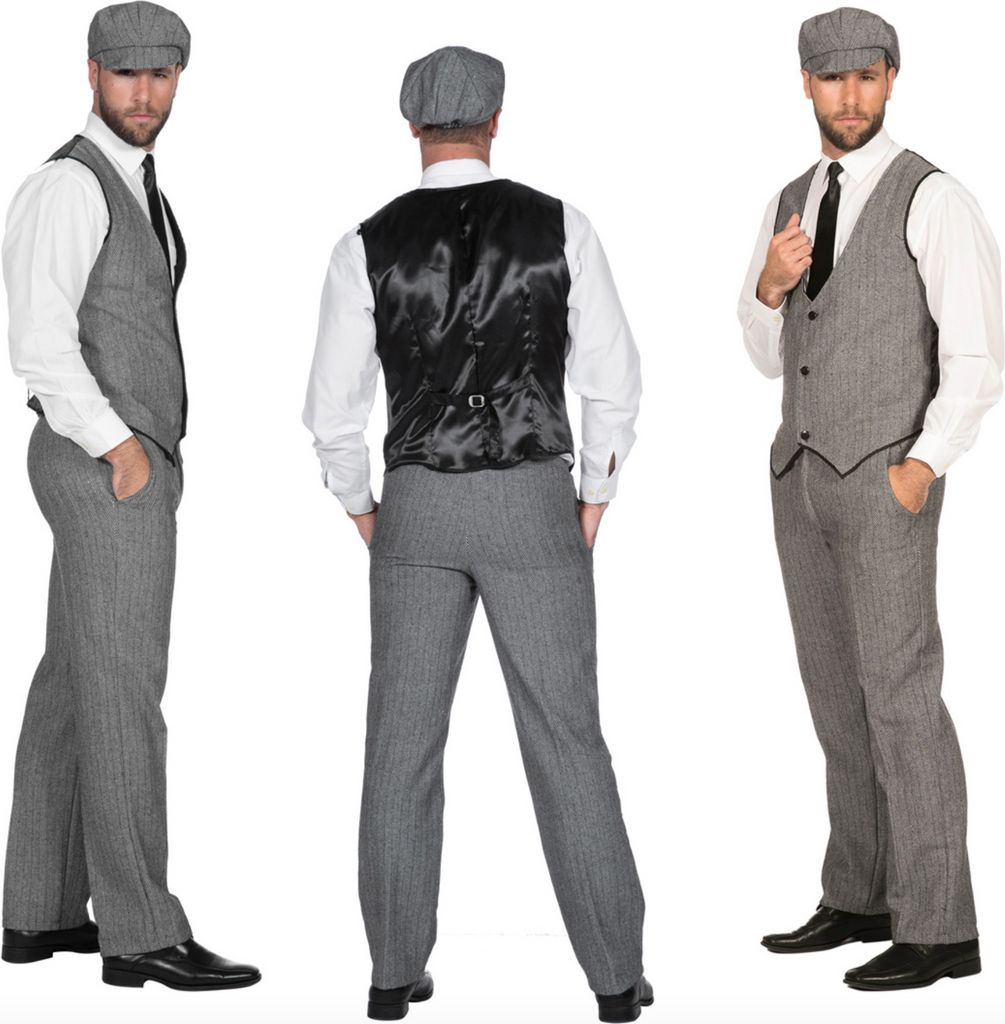 20er Jahre Peaky Blinders Anzug - Gr. 48 - 64 - Herrenanzug 20ties Gr. 52