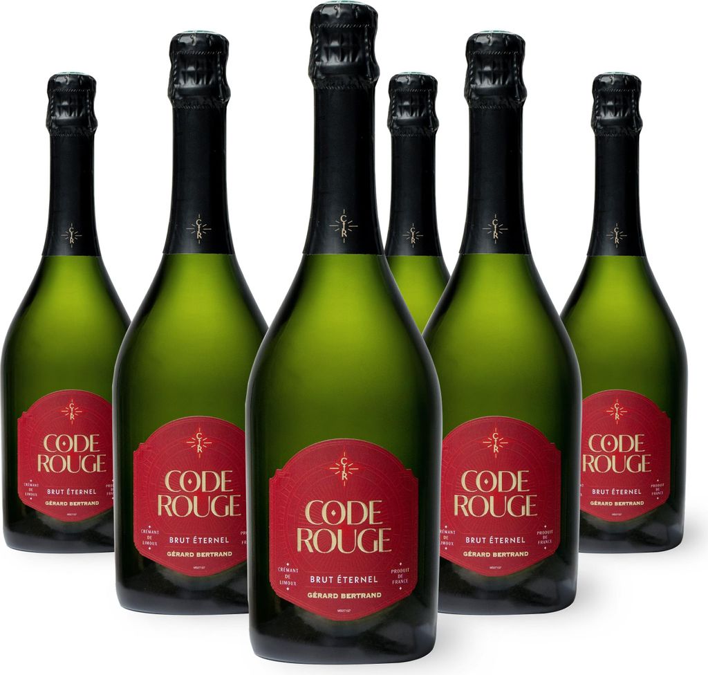 Code Rouge Brut Eternel 6x75cl Crémant de Limoux Non millésimé