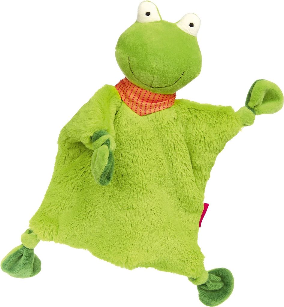 sigikid 42934 - Kuschelschnuffeltuch Frosh Produktbild 