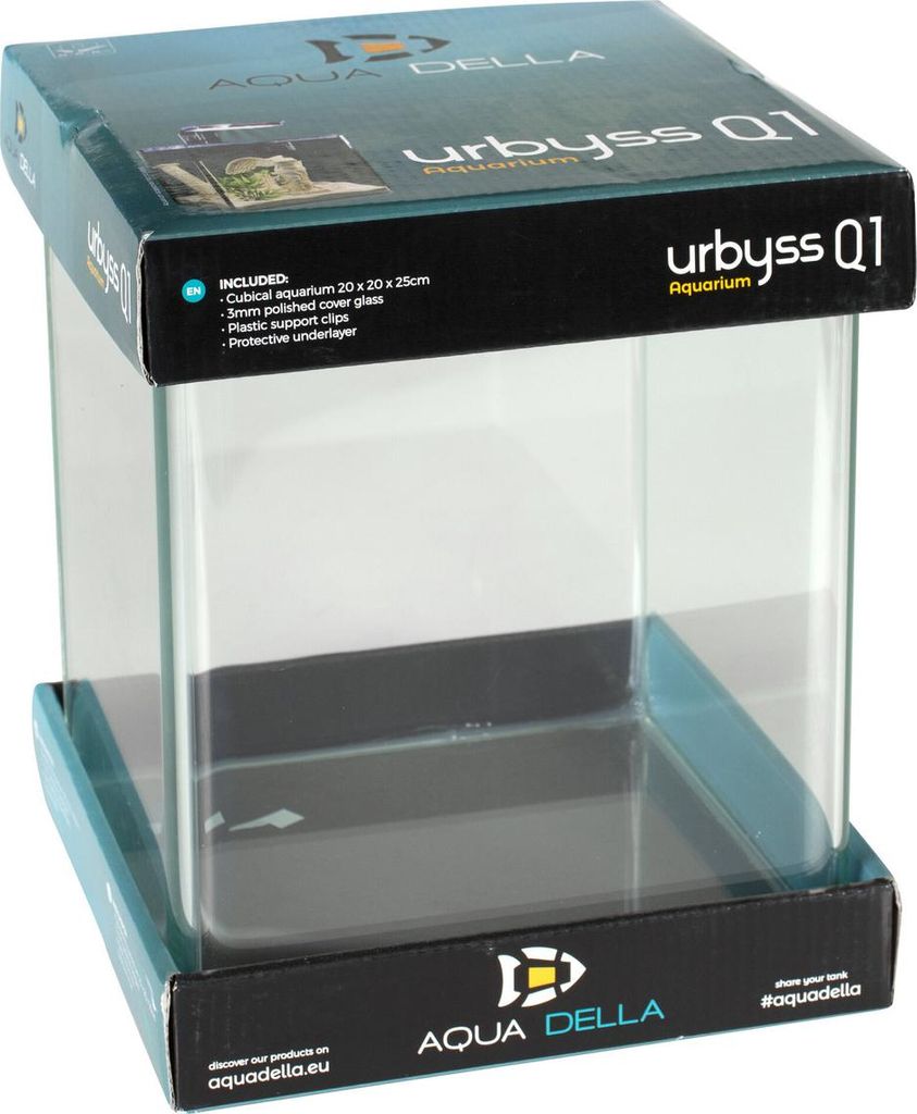 Aqua Della Aquarium Urbyss Q, Maße: 20 x 20 x 25 cm Produktbild 