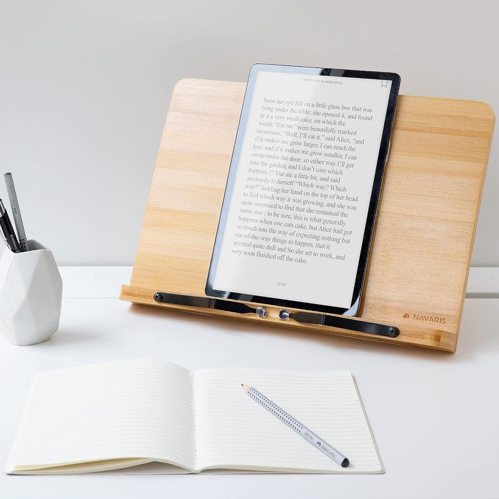 Buchständer kompatibel mit iPad - 34x24cm Buchhalter Produktbild 2