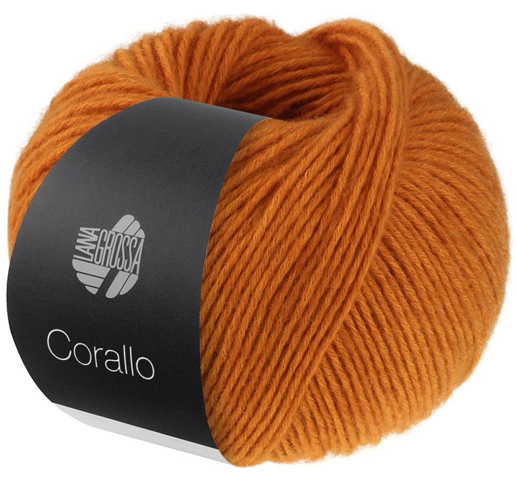 Lana Grossa Corallo Garn Mandarin 101 70% Baumwolle Produktbild 