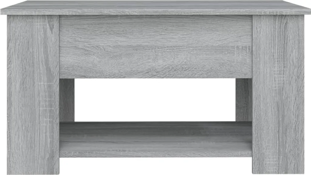 Tavolino Grigio Sonoma vidaXL - Arredo Salotto Pratico 79x49x41cm - 6