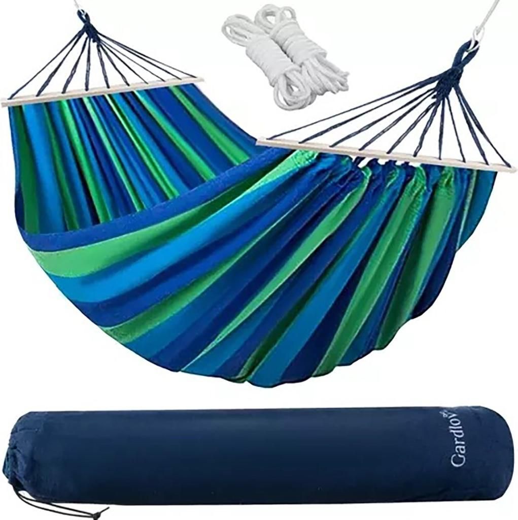 Hamac de jardin pour deux personnes 260x160cm Gardlov 21078 Image du produit 
