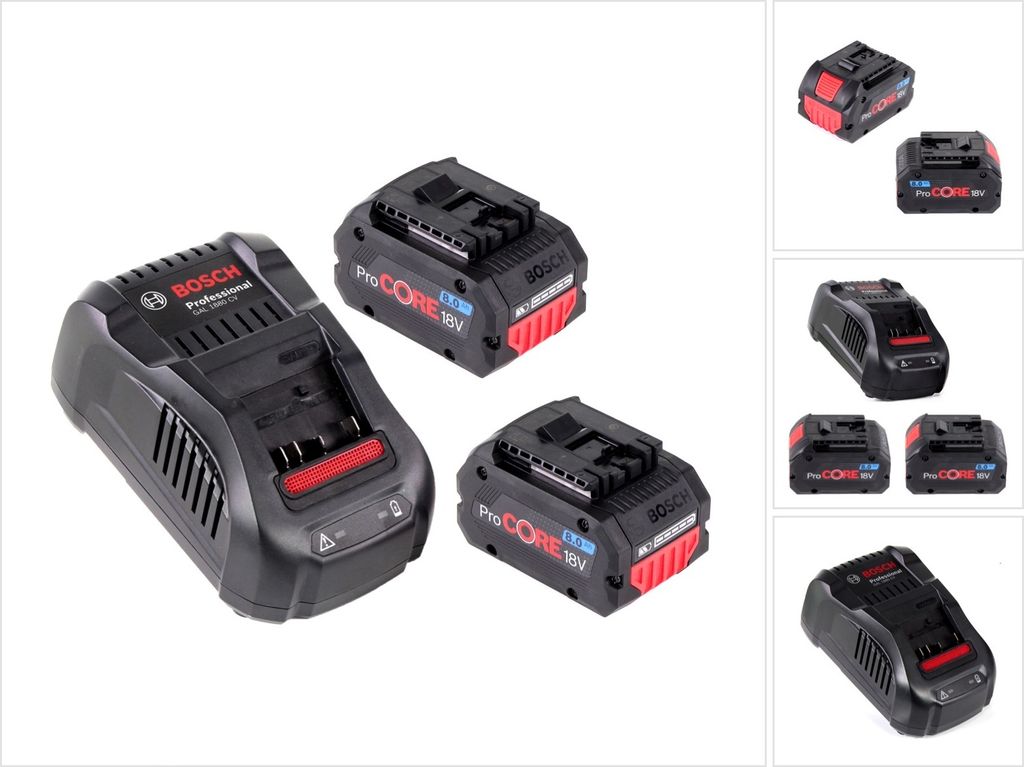 Zestaw startowy Bosch Professional 18 V 2x akumulator Zdjęcie produktu 