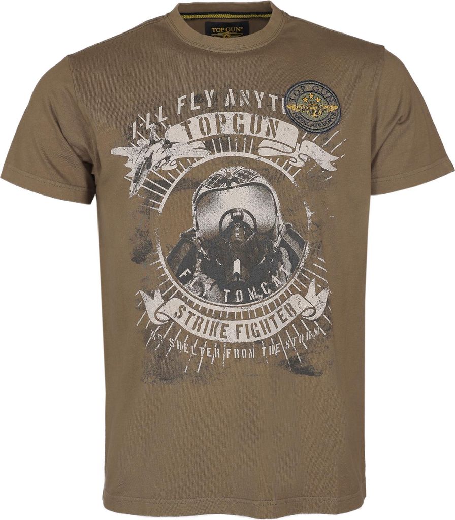 Top Gun T-Shirt TG25012 Herren olive XL