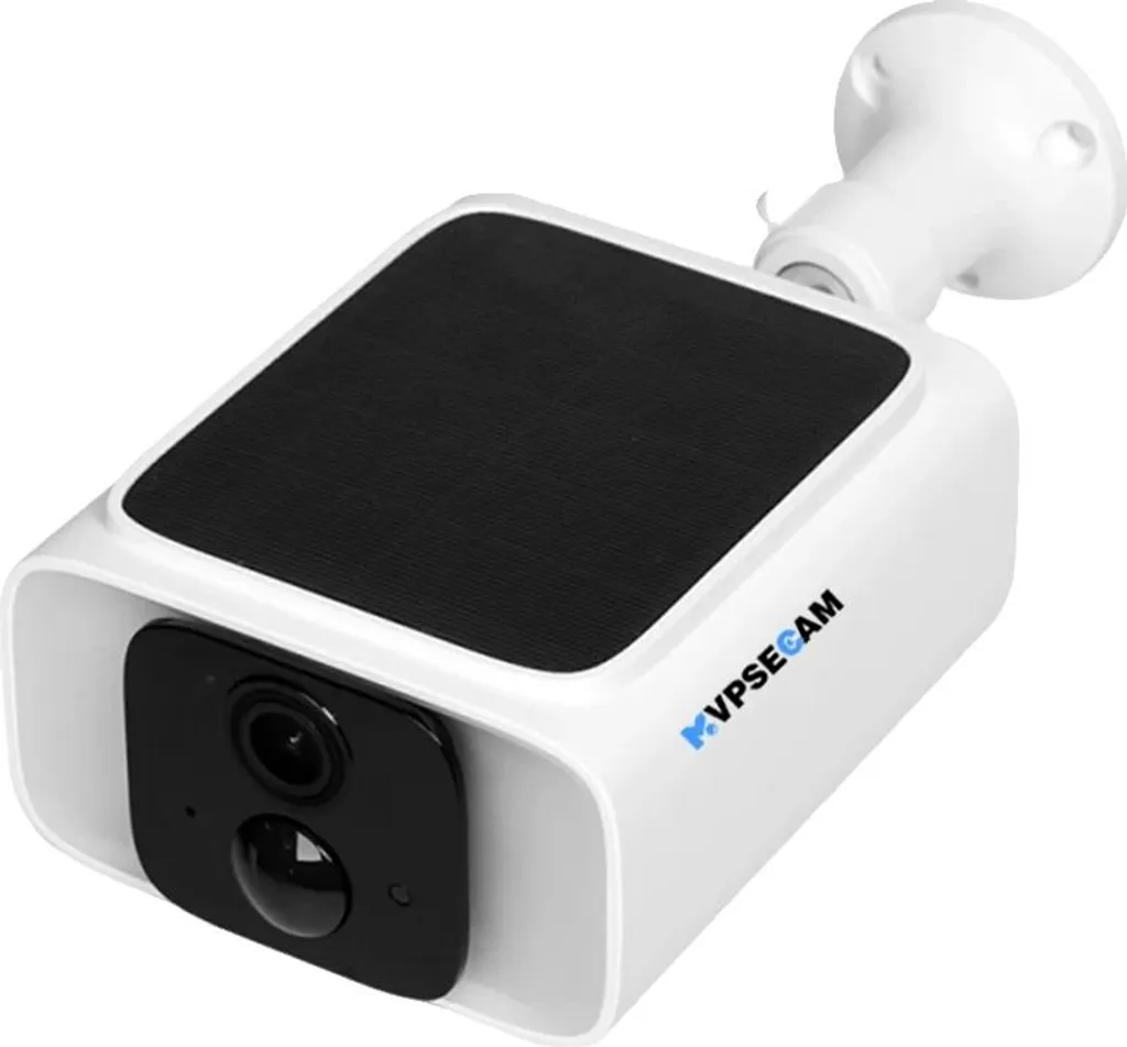Caméra de sécurité WIFI Solar Cam solaire avec audio bidirectionnel 1080p