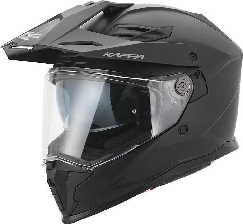 KAPPA KV-33 SOLID Endurohelm matt schwarz XXL
