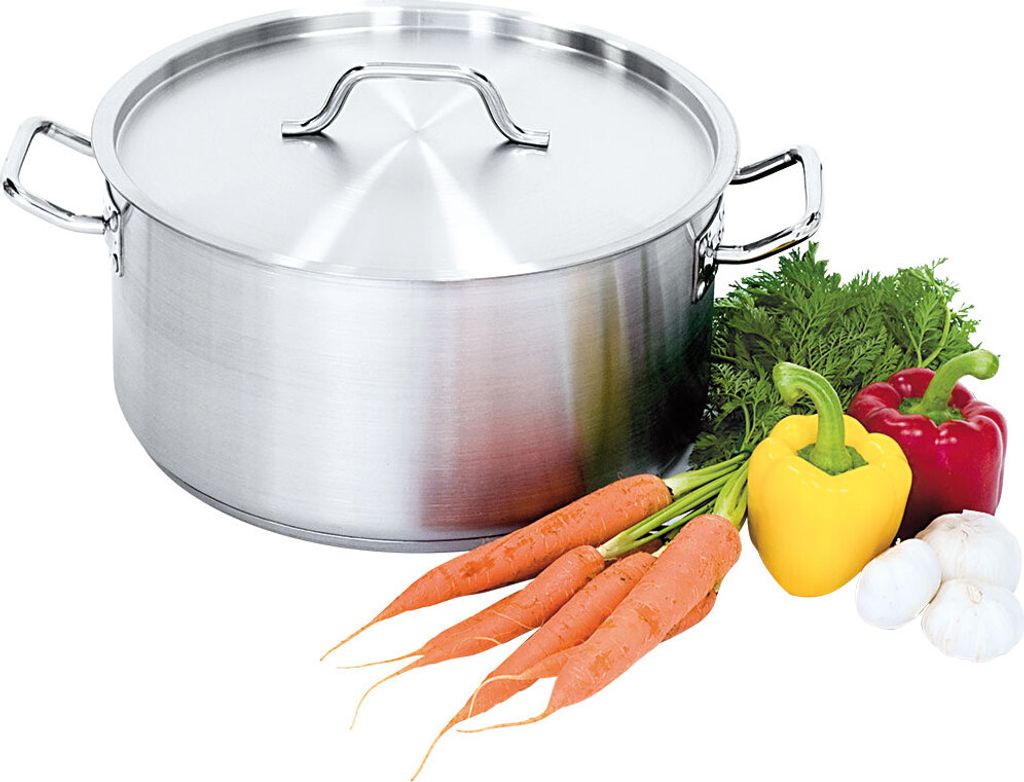 Suppentopf mit Deckel, Ø 240 mm, Höhe 110 mm, 5 Liter Produktbild 