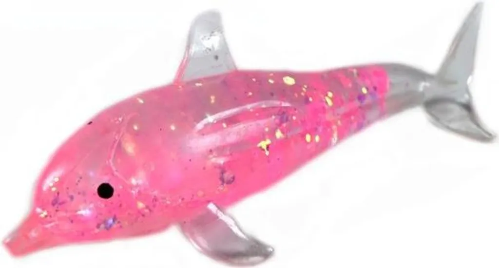 Balle anti-stress souple en caoutchouc dauphin et requin - Haute Qualité