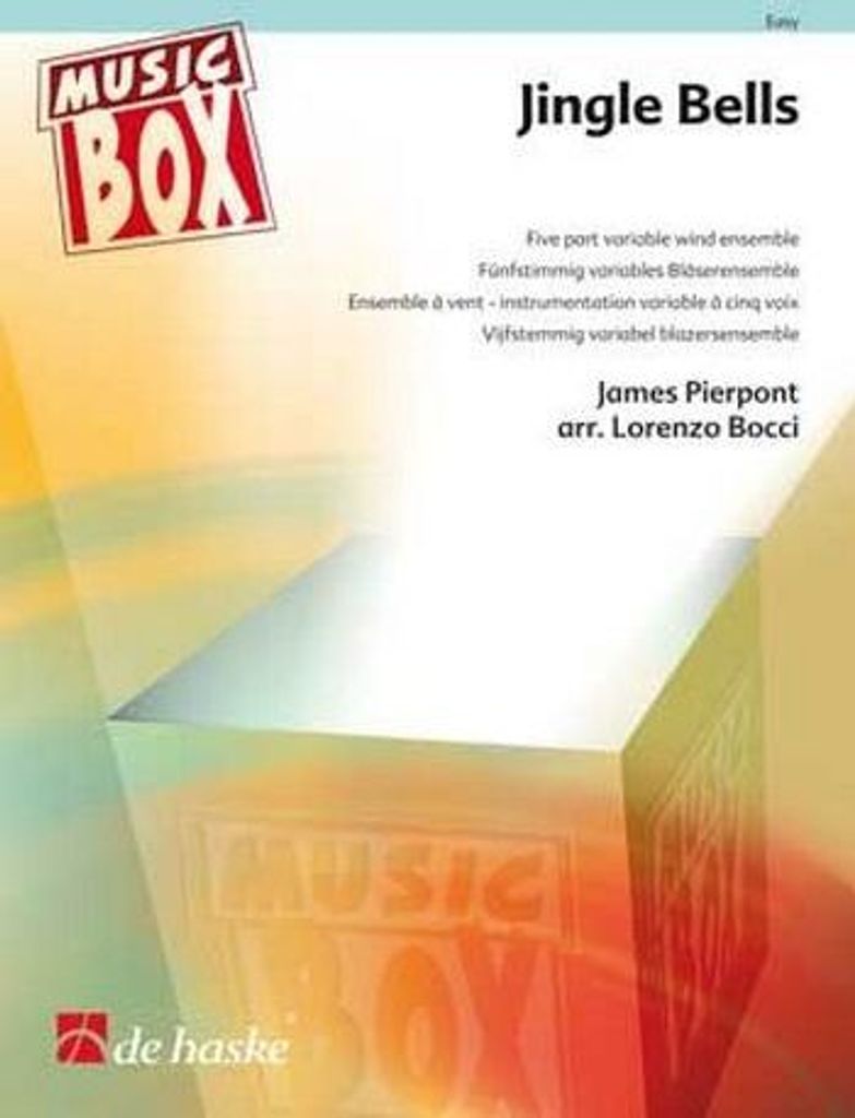 Jingle Bells für variables Bläserquintett Partitur und Stimmen