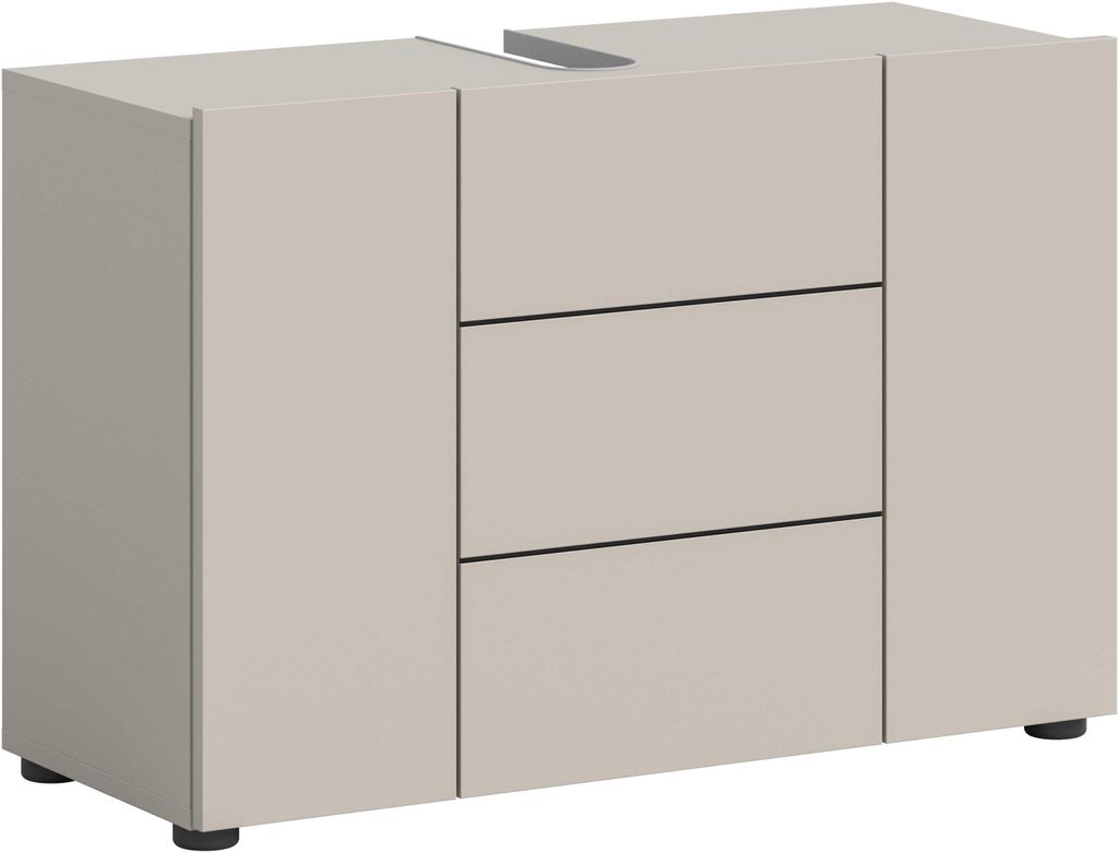 Waschbeckenunterschrank Vira Xonox - Melamin Cashmere - Produktbild 