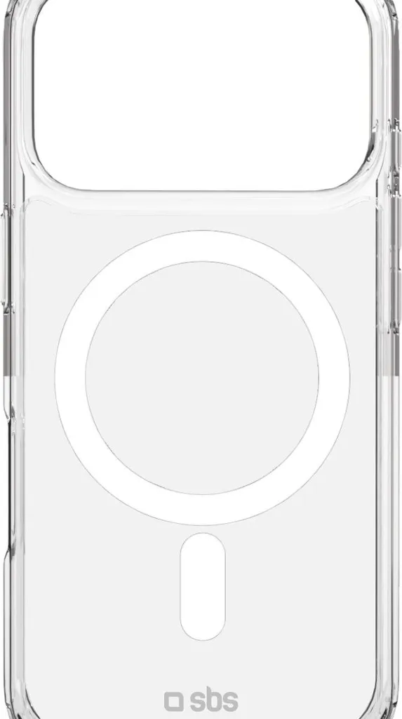 Custodia SBS MagSafe iPhone 17 Pro Trasparente - Protezione D3O