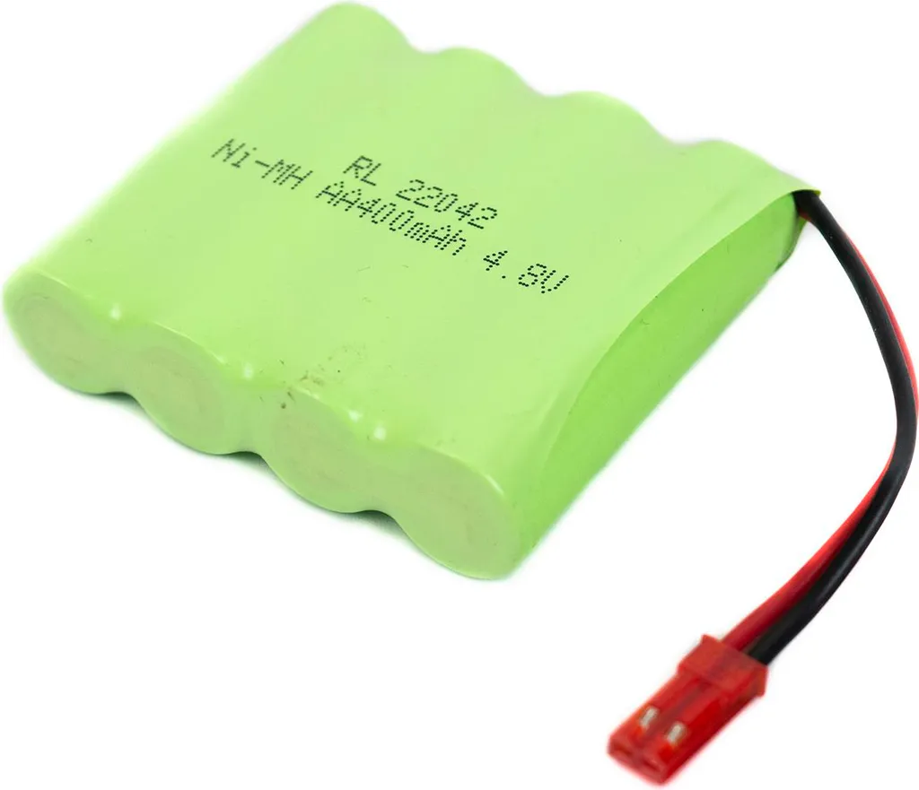 Remplacez votre batterie usagée par cet accu Ni-MH 4,8V 400mAh JST pro