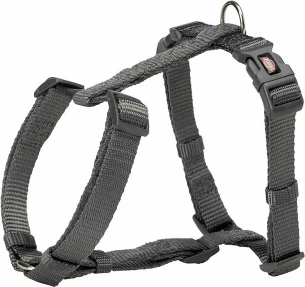 Imbracatura ad H Premium Trixie Grafite 20-32 cm | Pettorina XXS-XS