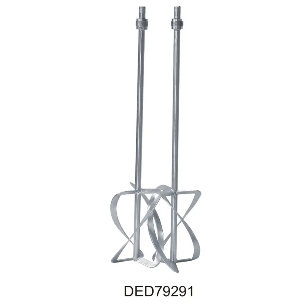 Tiges de Malaxage pour Colle et Mortier Dedra DED79291 (Lot de 2)