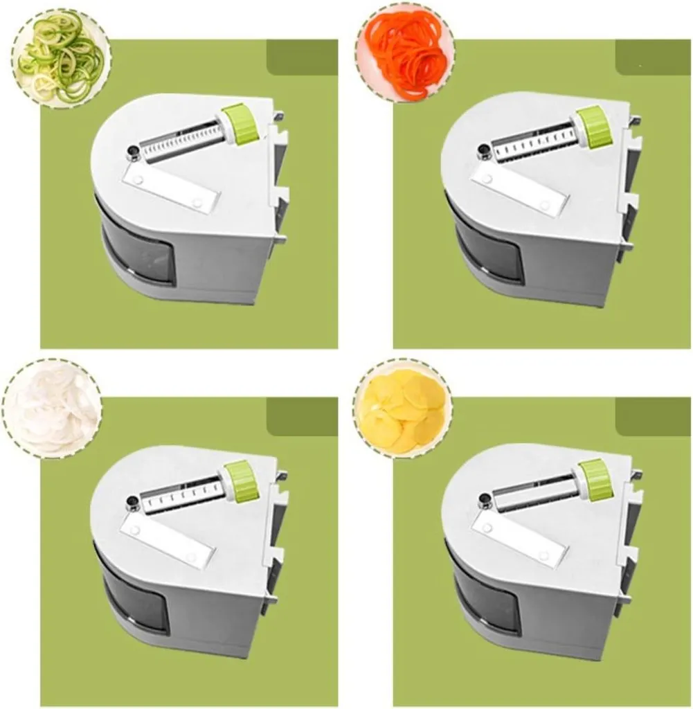 Machine à pâtes et râpe à légumes manuelle pour cuisine faite maison - 3