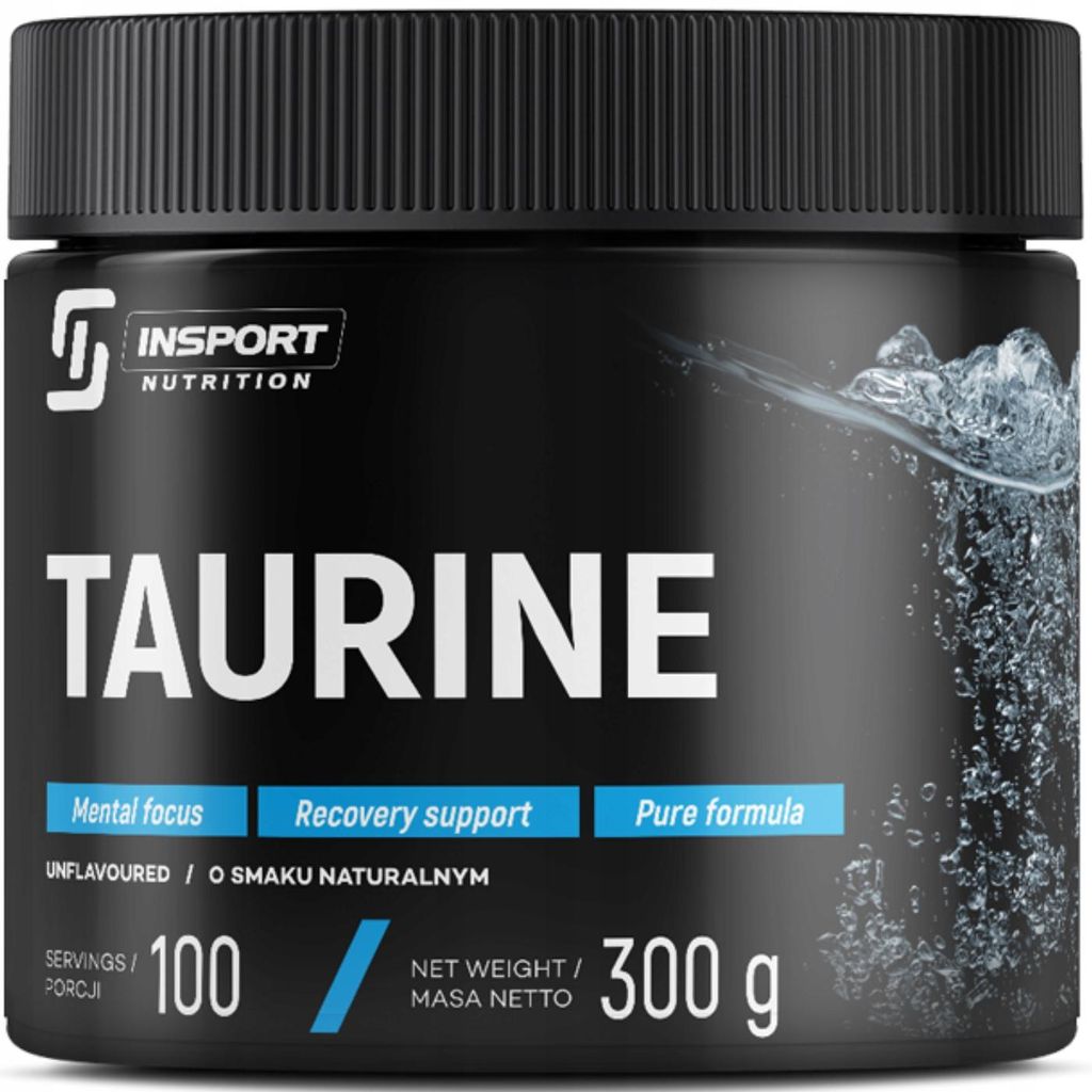 Taurin Pulver 300 g L-Taurin Aminosäure Training INSPORT Produktbild 