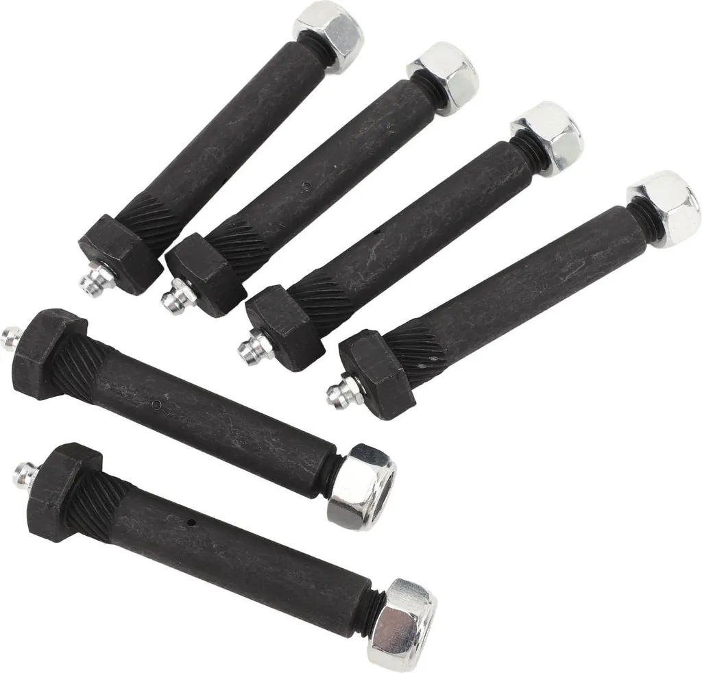 Lot de 6 Vis de Manille à Ressort 9/16 x 3 Pouces pour Essieu Remorque