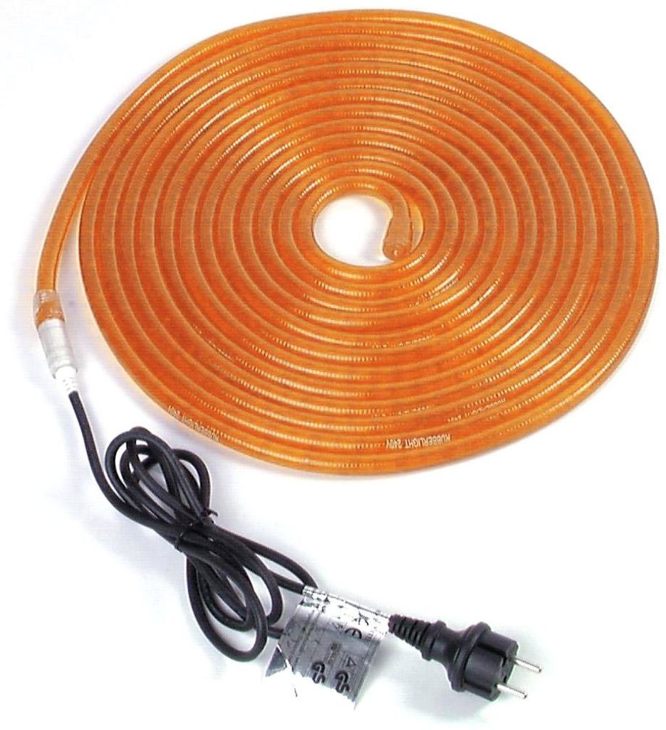EUROLITE RUBBERLIGHT RL1-230V orange 5m