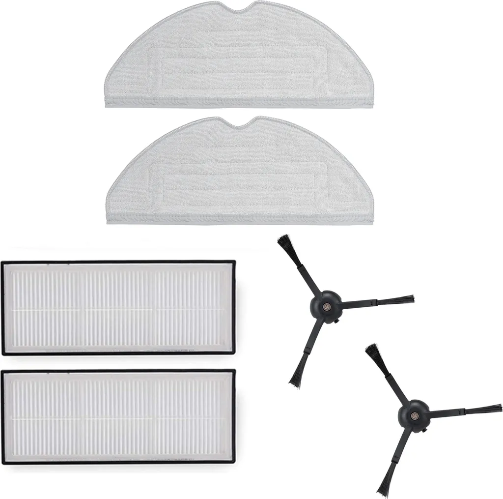 Accessoires officiels Roborock S8 haute efficacité et brosses souples
