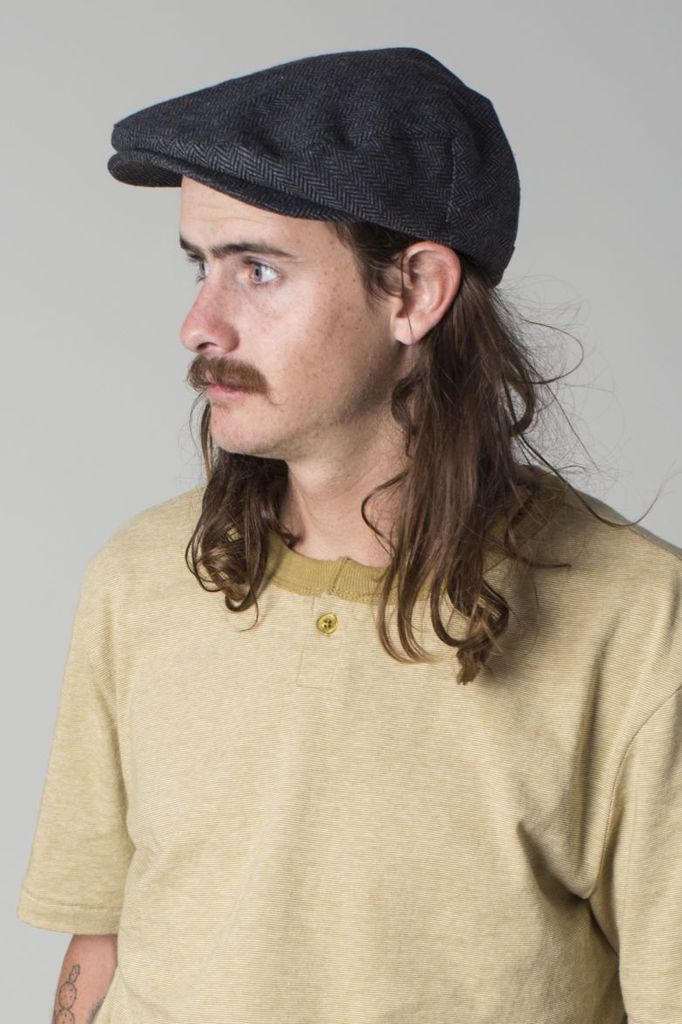 Brixton Hooligan Snap Schirmmütze, grau, L Produktbild 4