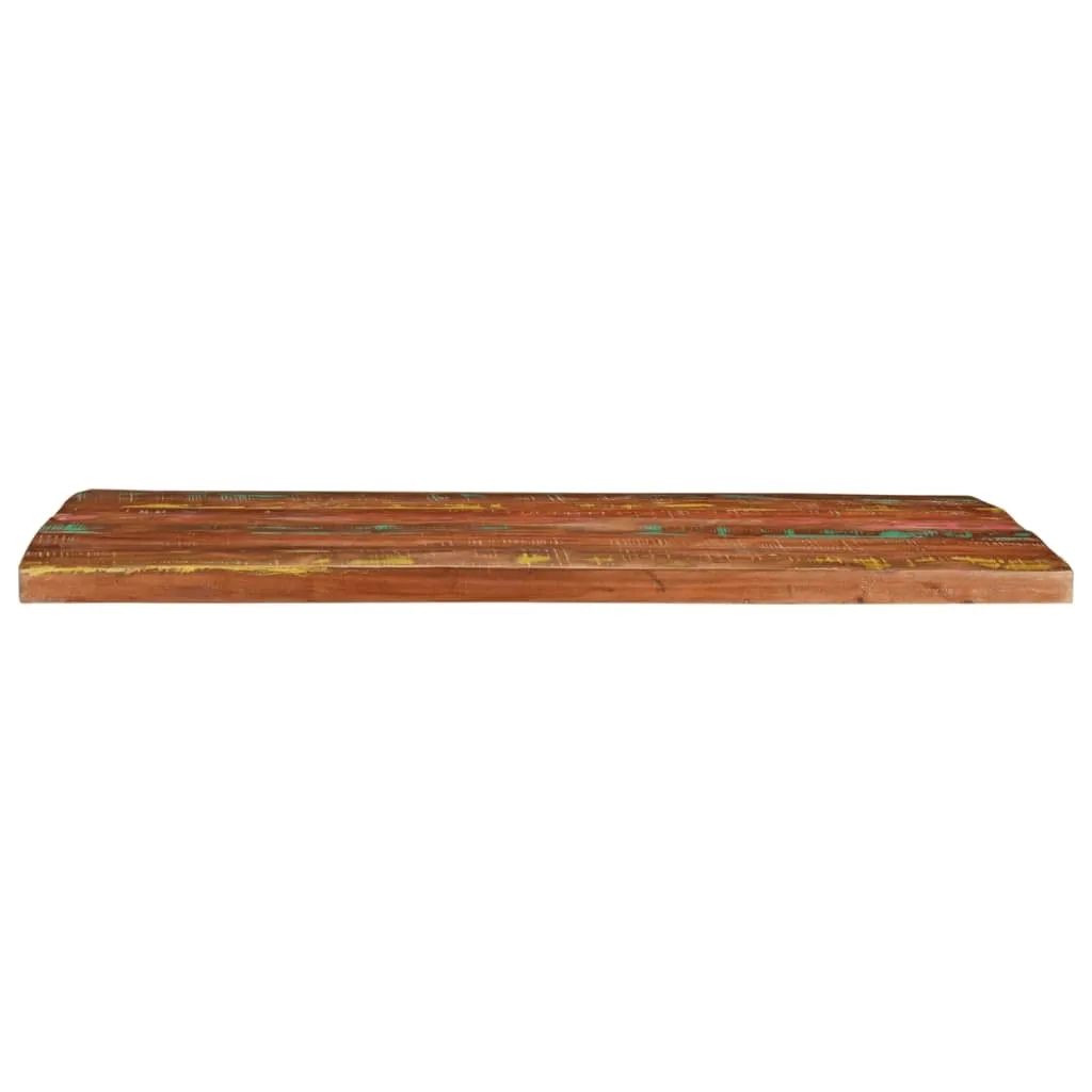 Piano Tavolo vidaXL in Legno di Recupero 90x80x2,5 cm - Eco-Design